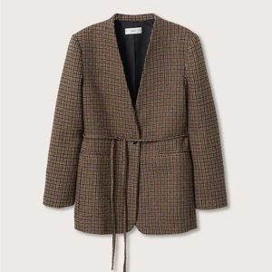 COPY - Belt check blazer